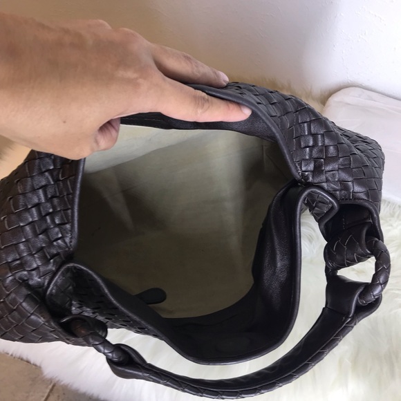 BOTTEGA VENETA INTRECCIATO SLOANE HOBO BAG - Picture 10 of 14